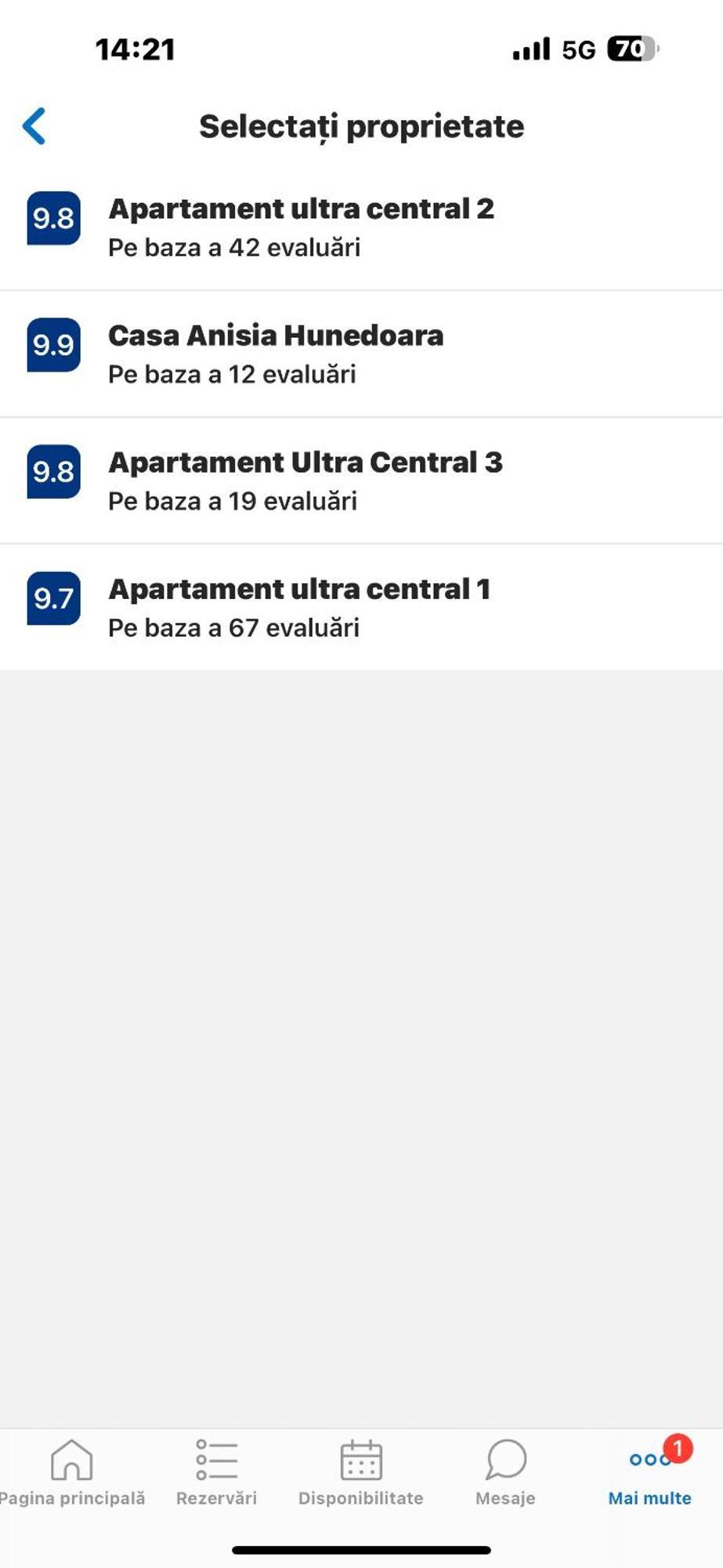 フネドアラApartament Ultra Central 1アパートメント エクステリア 写真